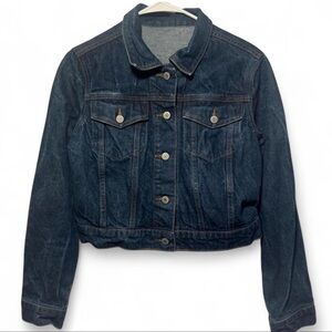 100% Cotton Blue Denim John Galt Jean Jacket